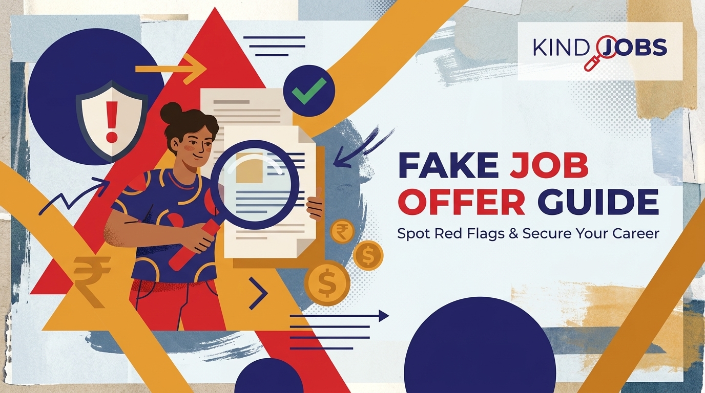 spot fake job offer india