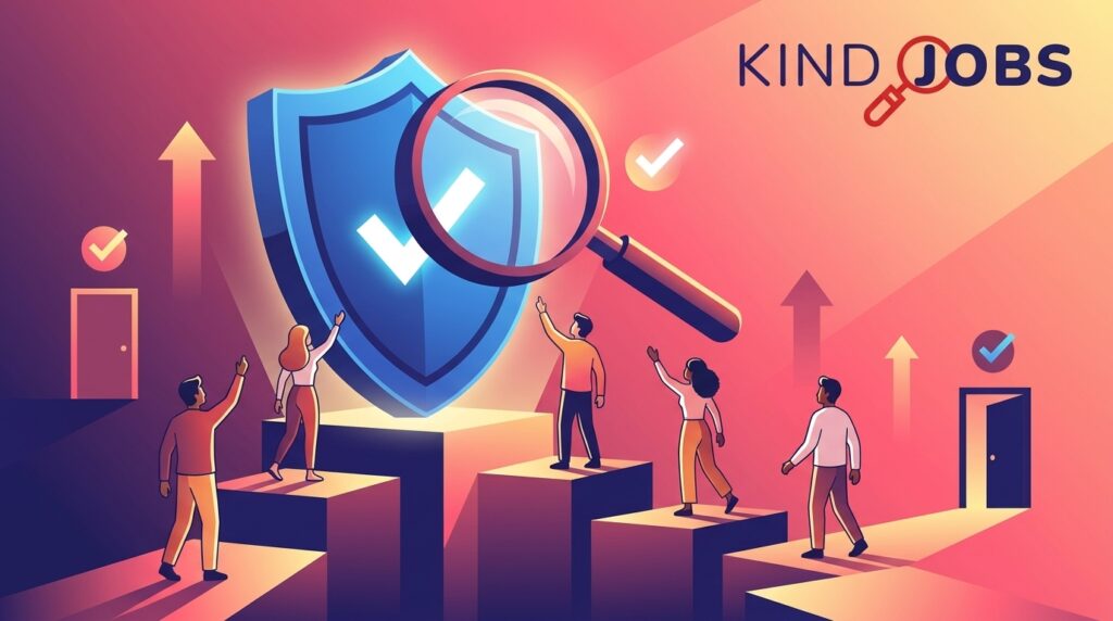 Kind Jobs employer screening